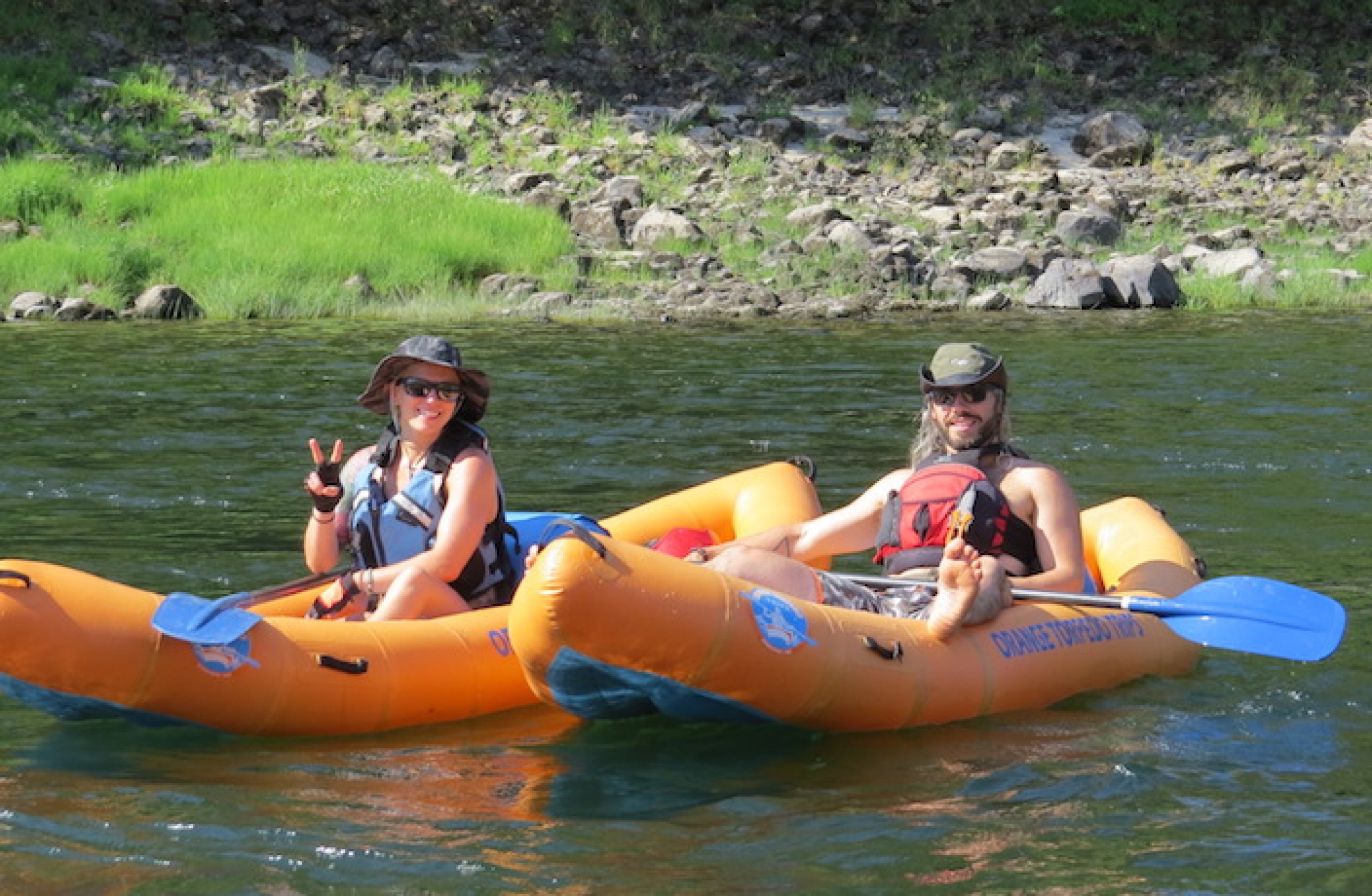 Salmon River full day whitewater rafting trip near Riggins and McCall Idaho