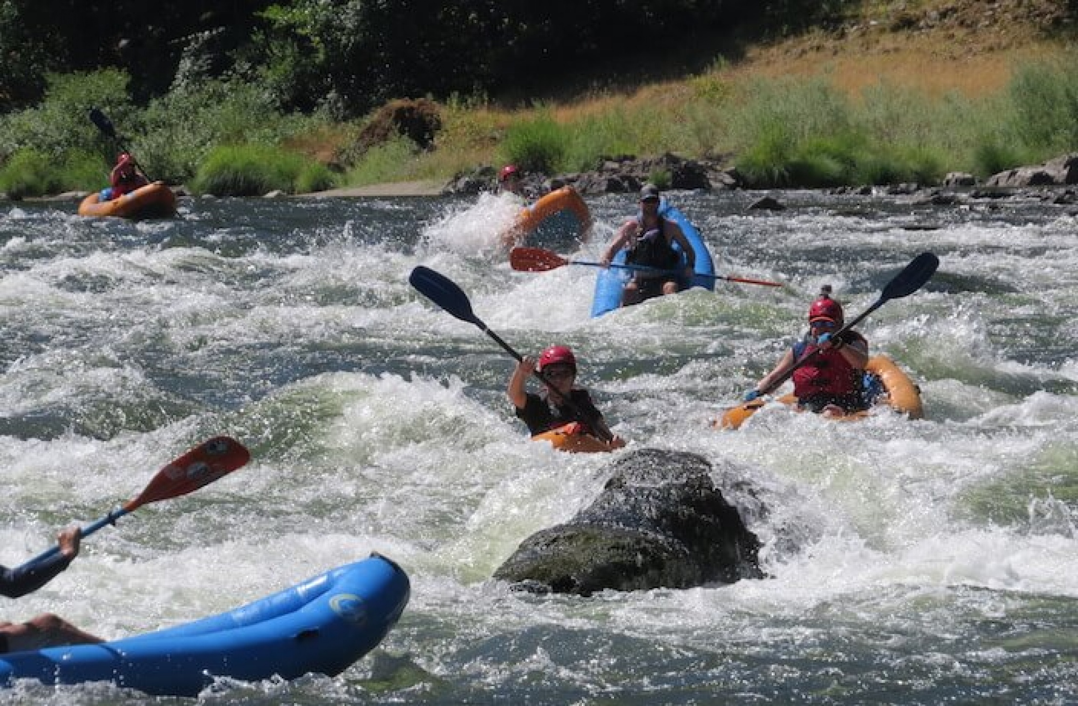 Raft and Kayak the Rogue River in one day | Orange Torpedo